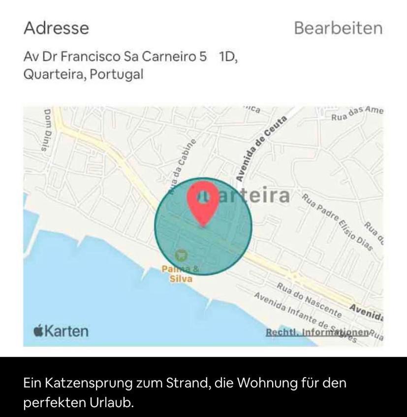Eine Wohnung Fuer Den Perfekten Urlaub !!! Quarteira Eksteriør billede